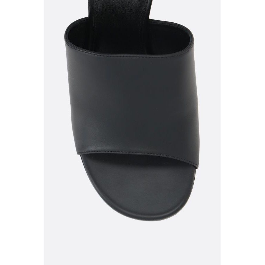 Givenchy GIVENCHY G Cube Black Leather Sandals New & Authentic (Women Size US 8.5 / IT 38.5 - 5 Thumbnail
