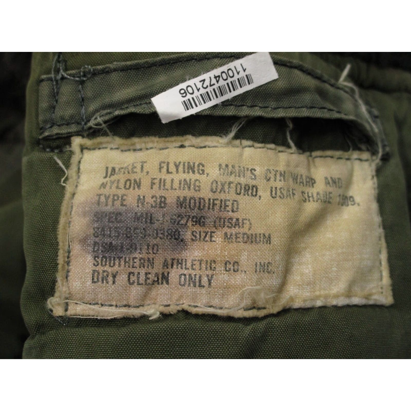 Vintage VINTAGE USAF Parka Coat Men M Green NF-3B Vietnam Military Fur Hood Winter Outdoor Army USA 60s 70s Size US M / EU 48-50 / 2 - 5 Thumbnail