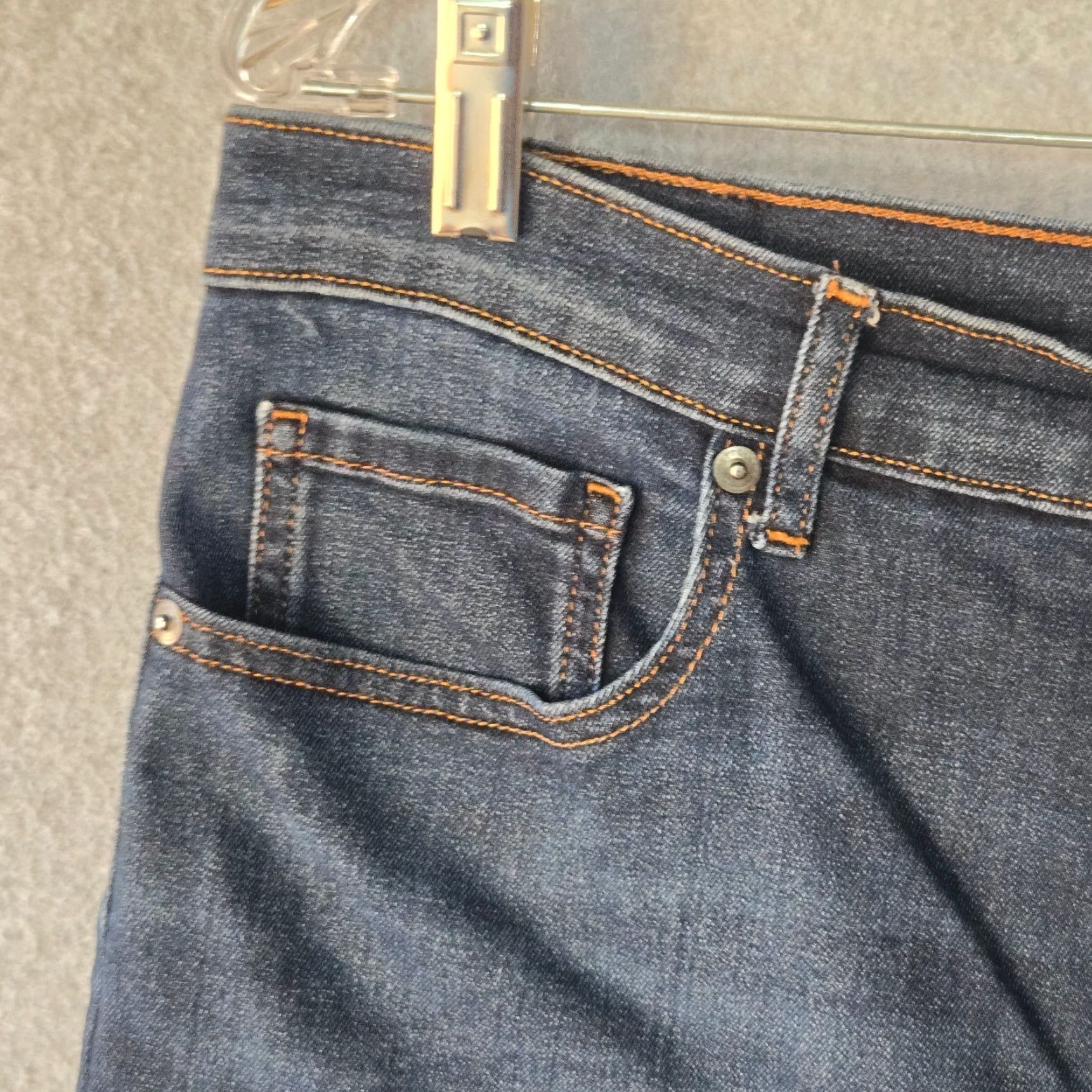 Everlane Everlane Skinny Jeans Womens Blue Denim Stretch High Rise Medium Wash 5-Pockets Jeans Size 32" / US 10 / IT 46 - 5 Thumbnail