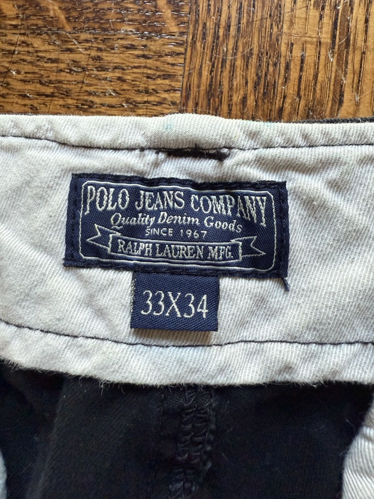 Polo Ralph Lauren Vintage Polo Jeans Company Pants Size US 33 - 2 Thumbnail