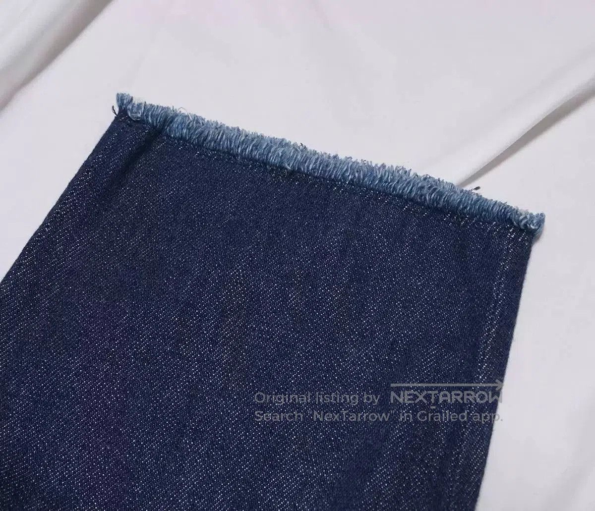 uniform experiment UNIFORM EXPERIMENT WASHED RELAX FIT PANTS. Size US 30 / EU 46 - 3 Thumbnail