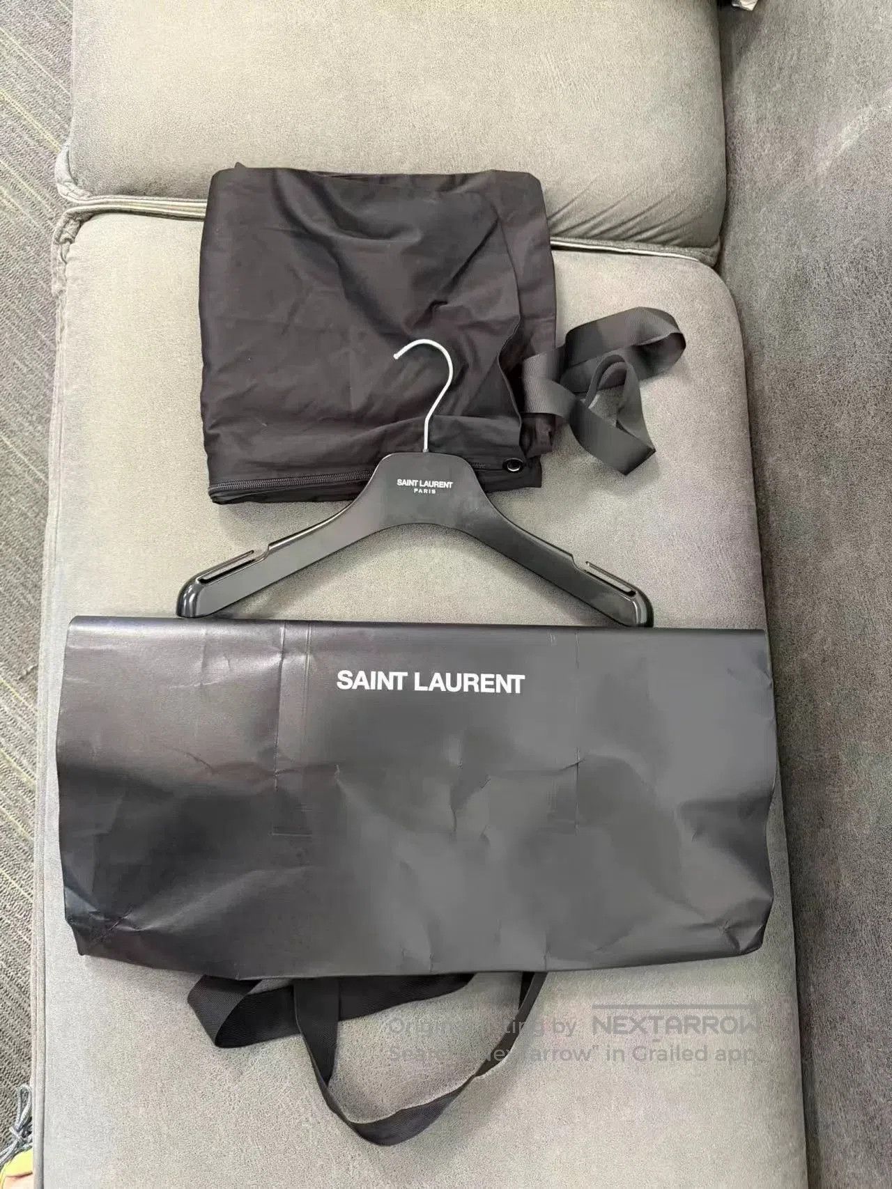 Saint Laurent Paris Saint Laurent White Baseball Jacket. Size US L / EU 52-54 / 3 - 6 Thumbnail