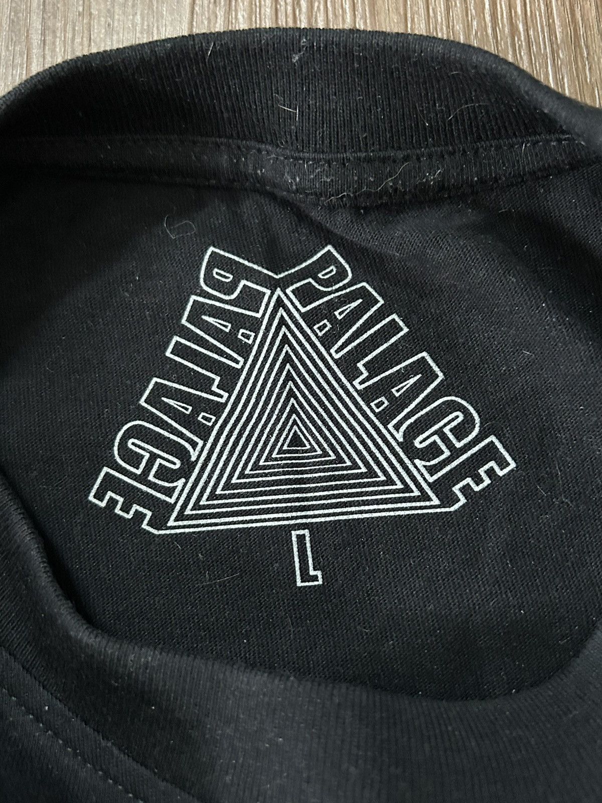 Palace Palace Talk to the Hand Tee Black FW15 Size US L / EU 52-54 / 3 - 3 Thumbnail