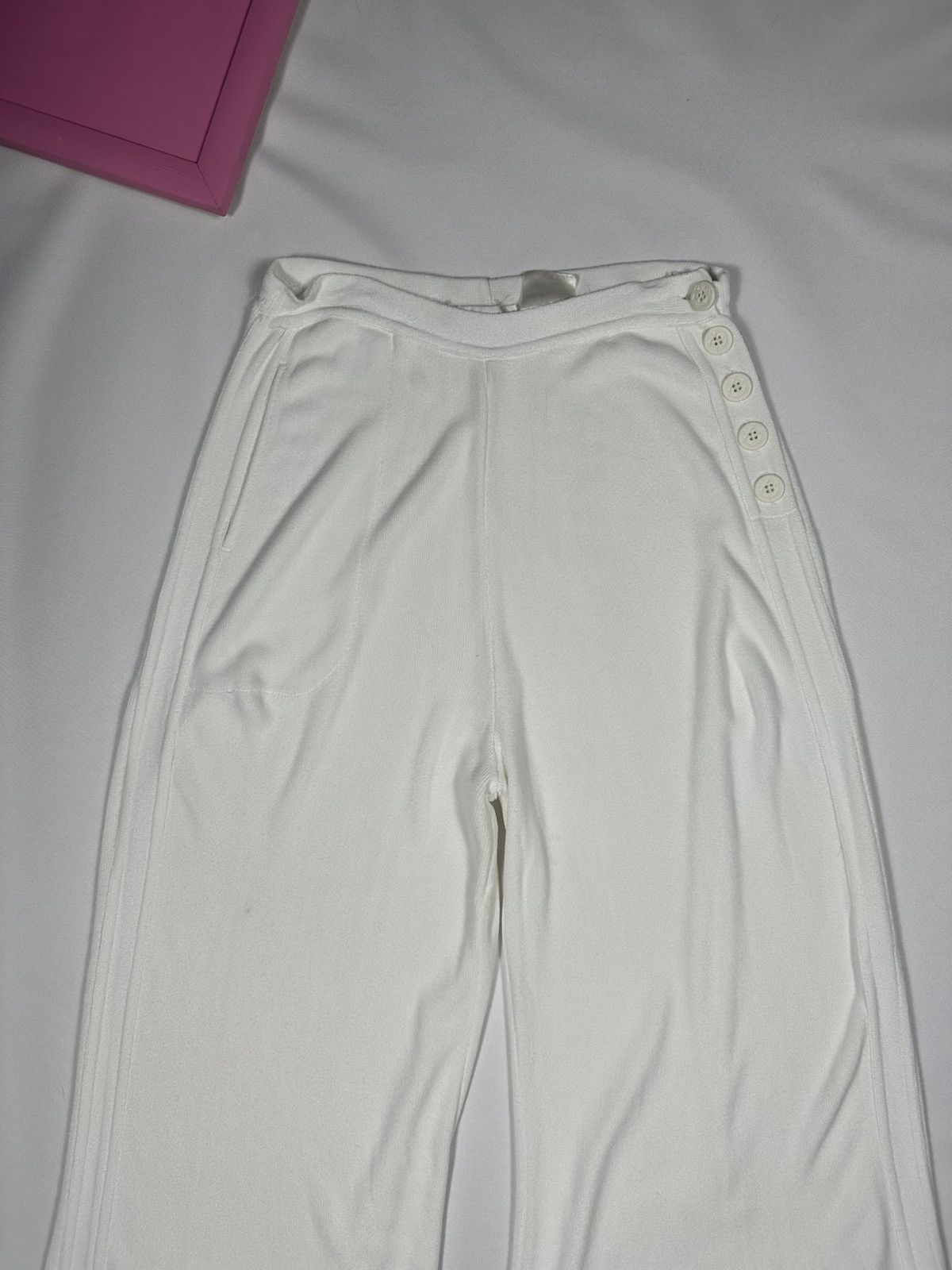 Sonia Rykiel Sonia Rykiel Paris Trousers Pants Crop Leg Vintage Button Size 32" / US 10 / IT 46 - 5 Thumbnail