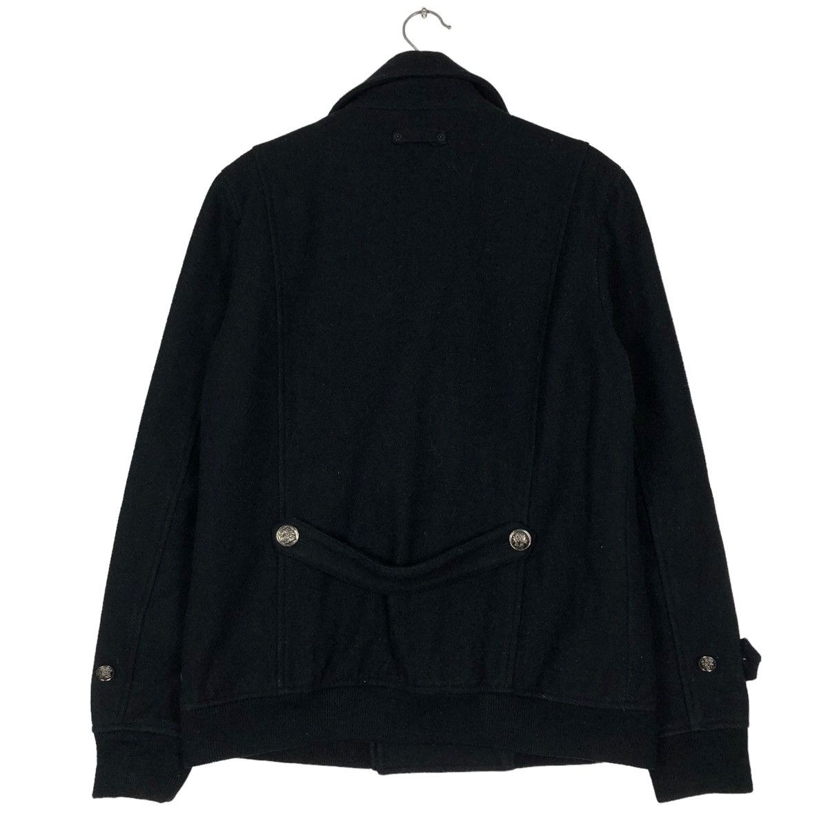 Japanese Brand 🔥Double Breast Wool Biker Jacket Phono Japan Made Size US M / EU 48-50 / 2 - 8 Thumbnail