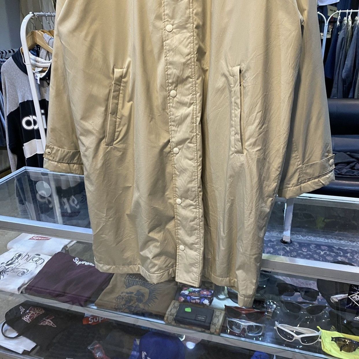 Fred Perry Fred Perry Vintage Sherpa Line Bench Coat Parka Jacket Beige Size US XL / EU 56 / 4 - 6 Thumbnail