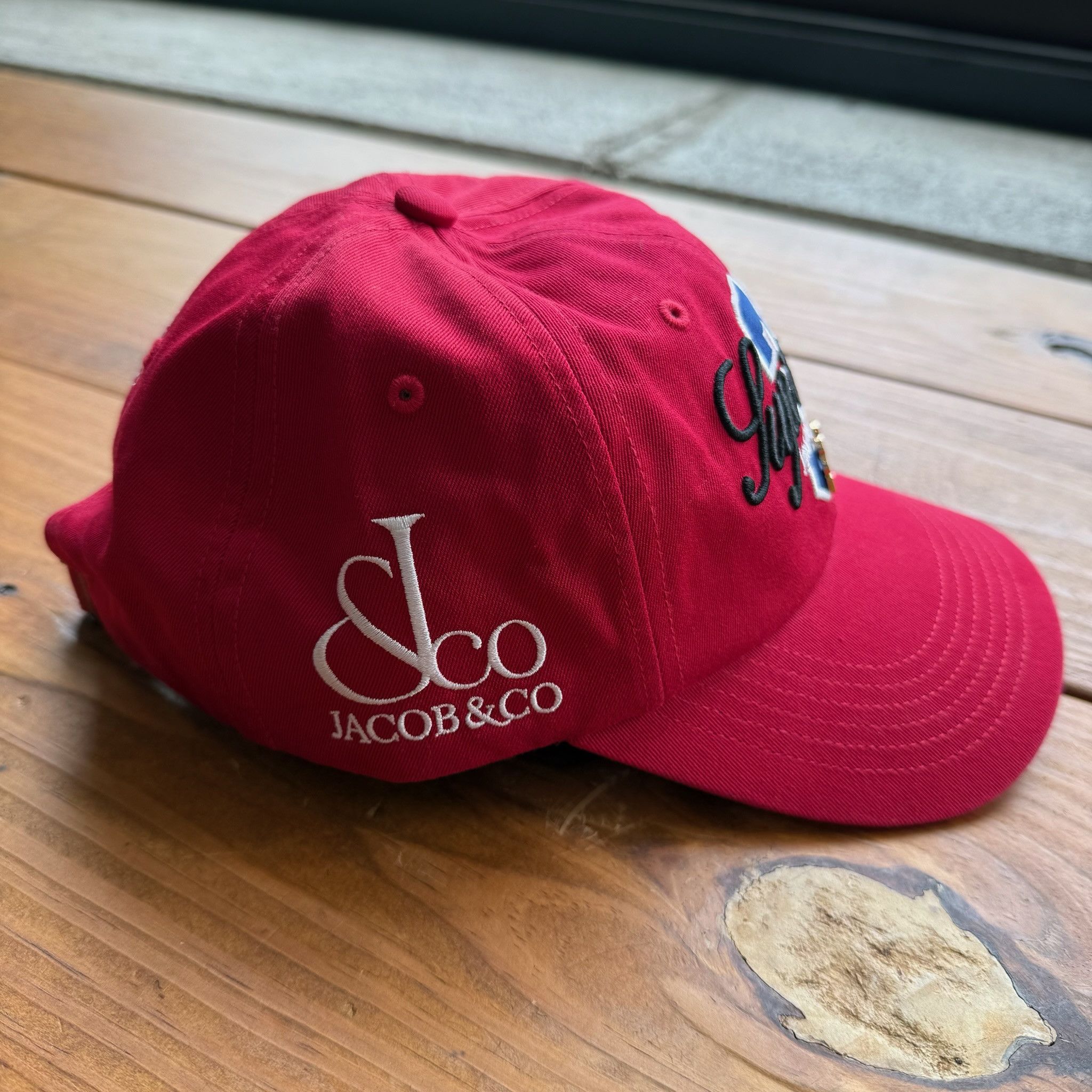 La Martina × Supreme Supreme®/La Martina/Jacob & Co 6-Panel 'Red