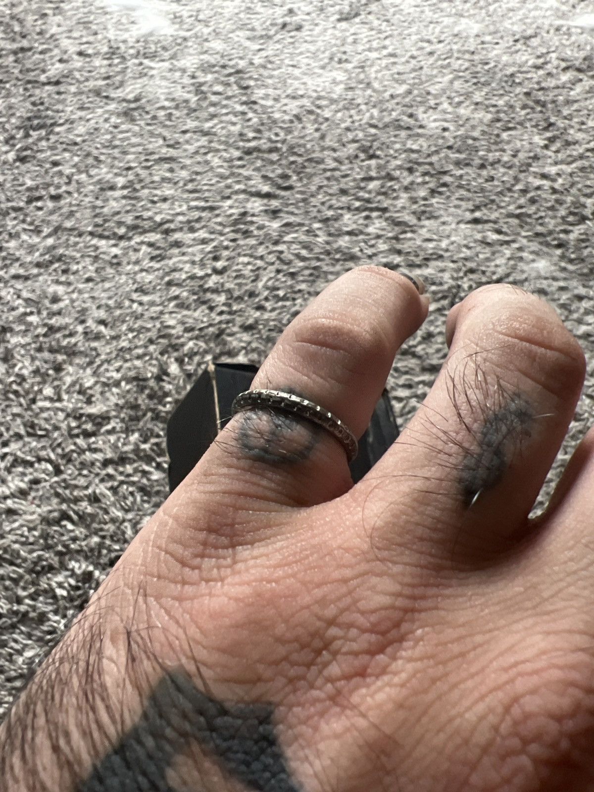 Jewelry Silver Ring Size ONE SIZE - 2 Thumbnail