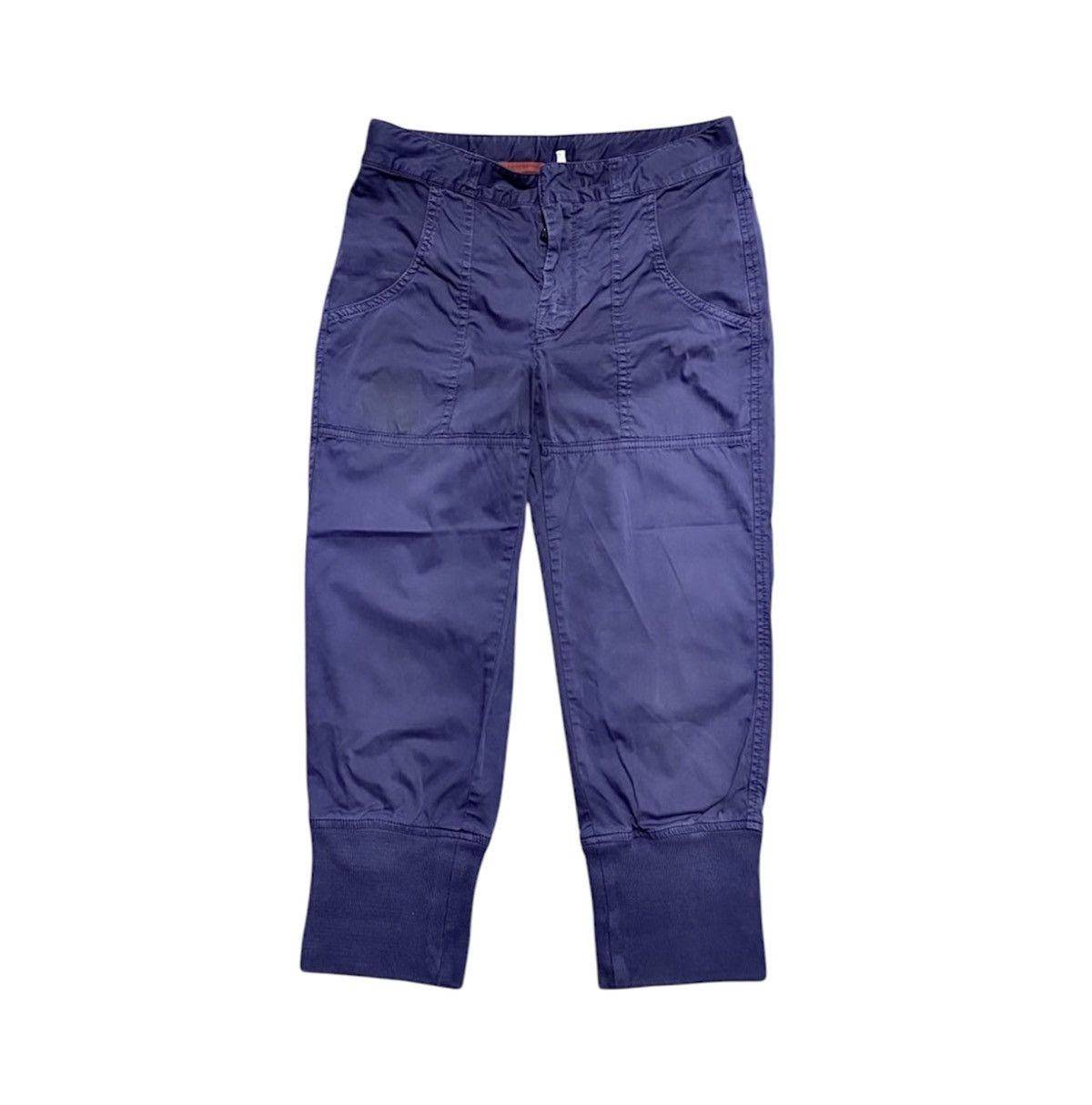 Moncler Grenoble Moncler Grenoble Garment Dyed Navy Trousers Pants Pantalone Size 27" / US 4 / IT 40 - 1 Thumbnail