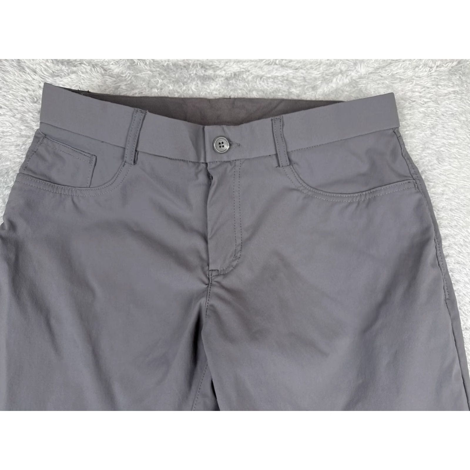 Vintage Cintas Pants 34 Gray Chino Nylon Blend Design Collection Straight Leg Uniform Size US 34 / EU 50 - 4 Thumbnail