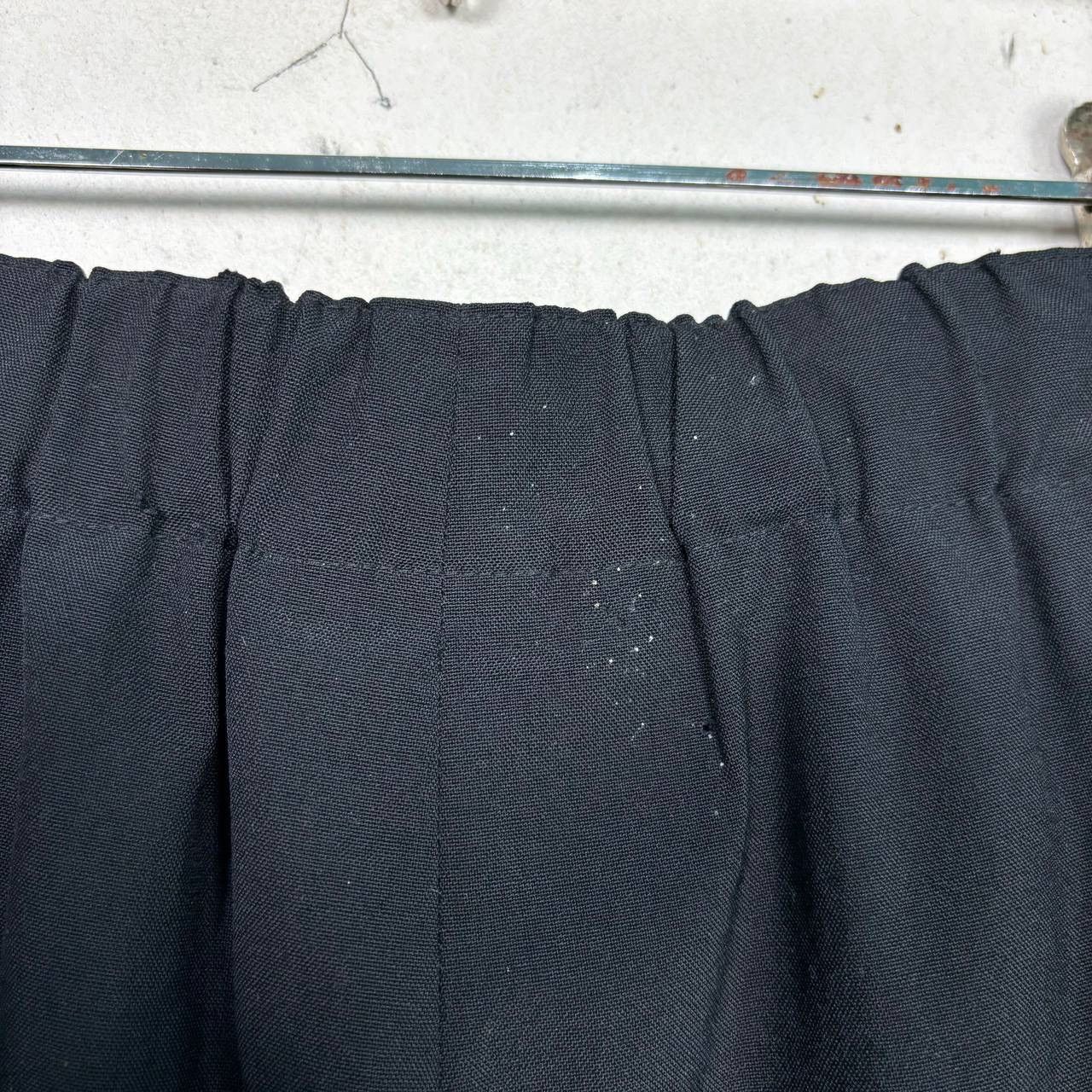 Comme des Garcons Thrashed AD2000 Comme Des Garcons Wool Wide Leg Pants Size US 30 / EU 46 - 7 Thumbnail