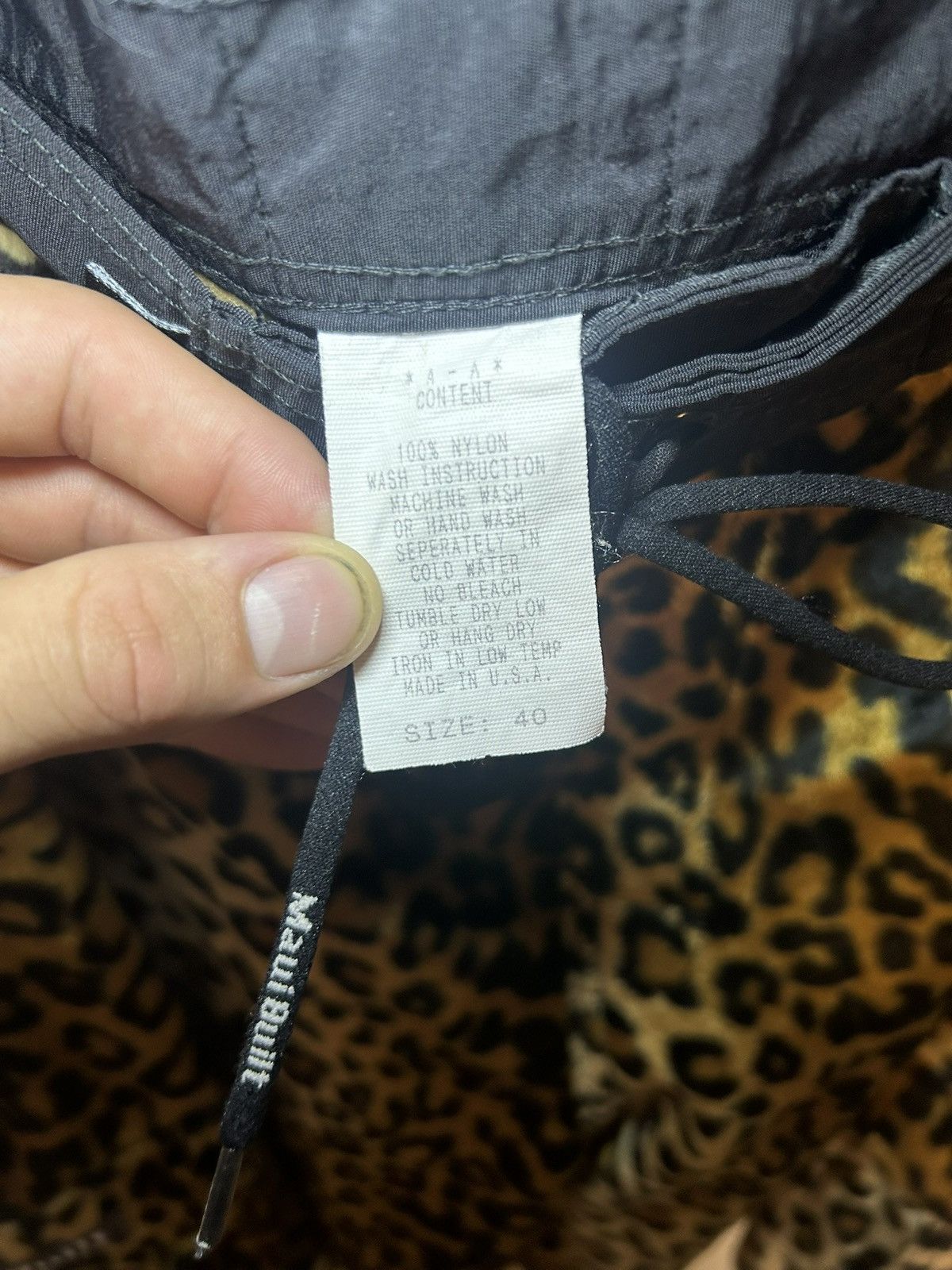 Other Vintage Maui Built fur leopard swim shorts Size US 36 / EU 52 - 3 Thumbnail
