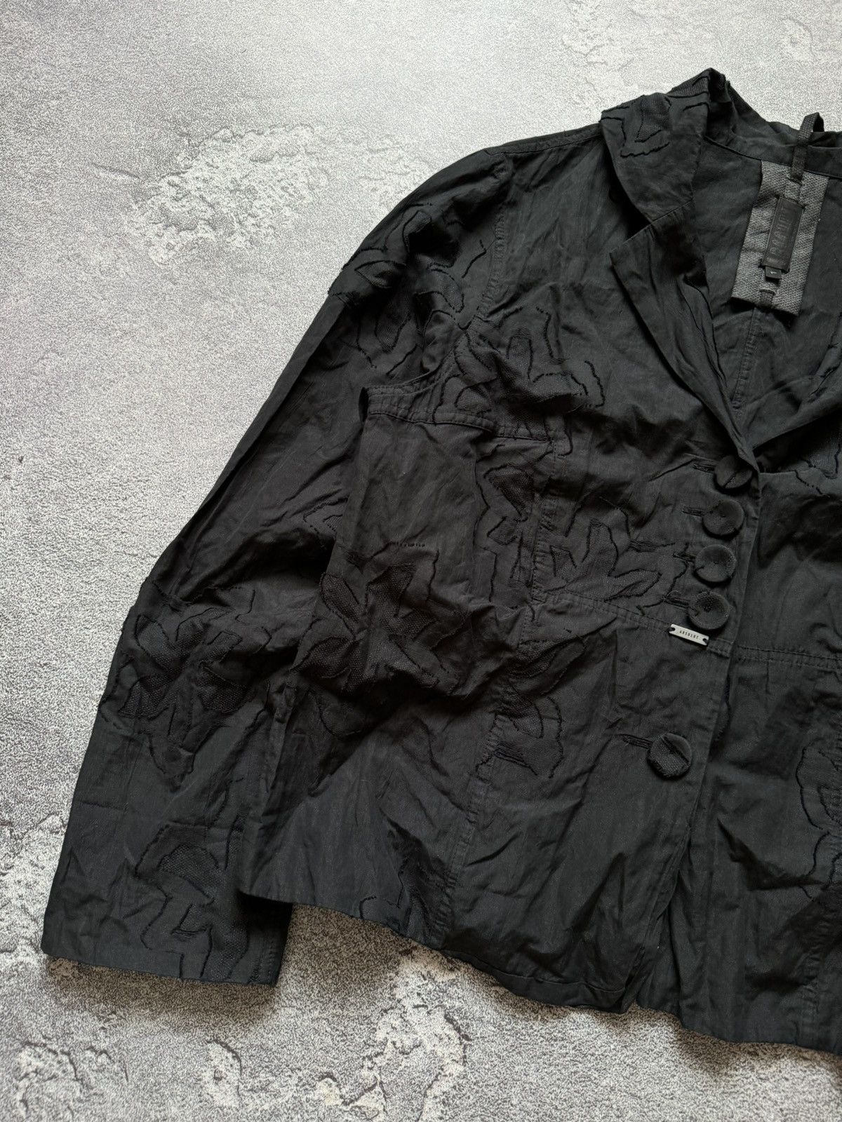 Vintage Absolut by zebra Germany 1size blazer jacket printed 00s Size S / US 4 / IT 40 - 6 Thumbnail