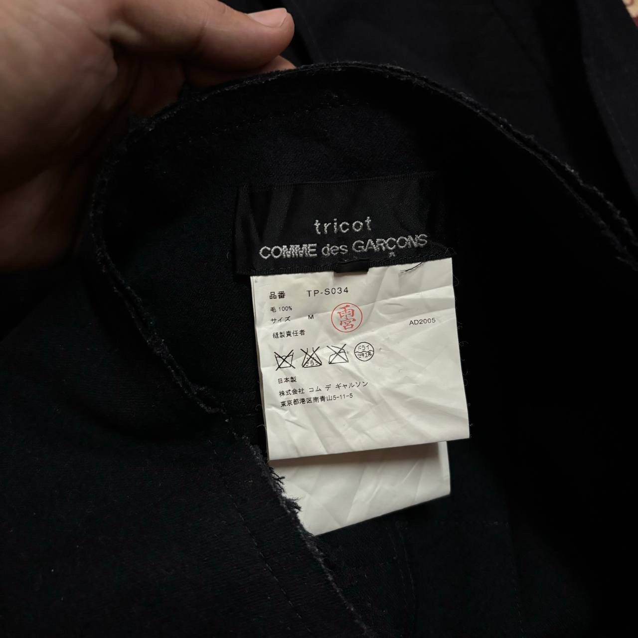 Comme des Garcons AD2005 Comme Des Garcons tricot Pleated Asymetric Skirt Size 30" / US 8 / IT 44 - 5 Thumbnail