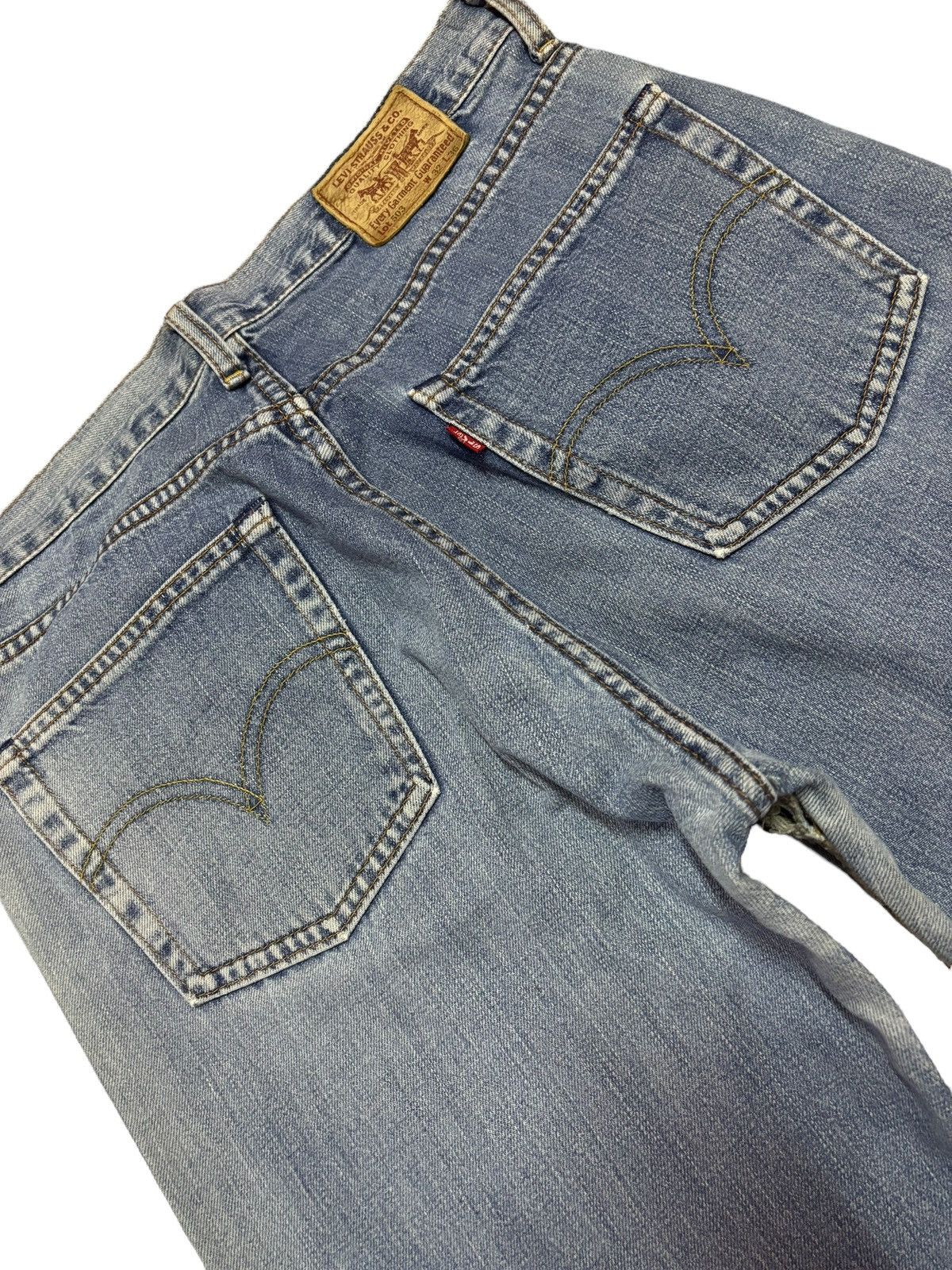 Levi's Vtg 90s Levis 503 Japan Selvedge Distressed Jeans Size US 30 / EU 46 - 8 Thumbnail