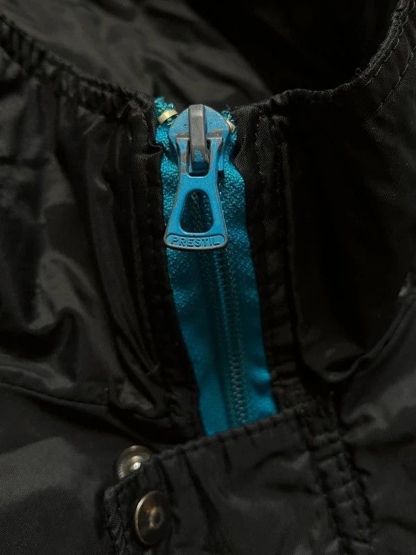 Adidas OG Adidas Vintage 80s Jacket Very Rare Black Aqua Blue Sz M Size US M / EU 48-50 / 2 - 5 Thumbnail