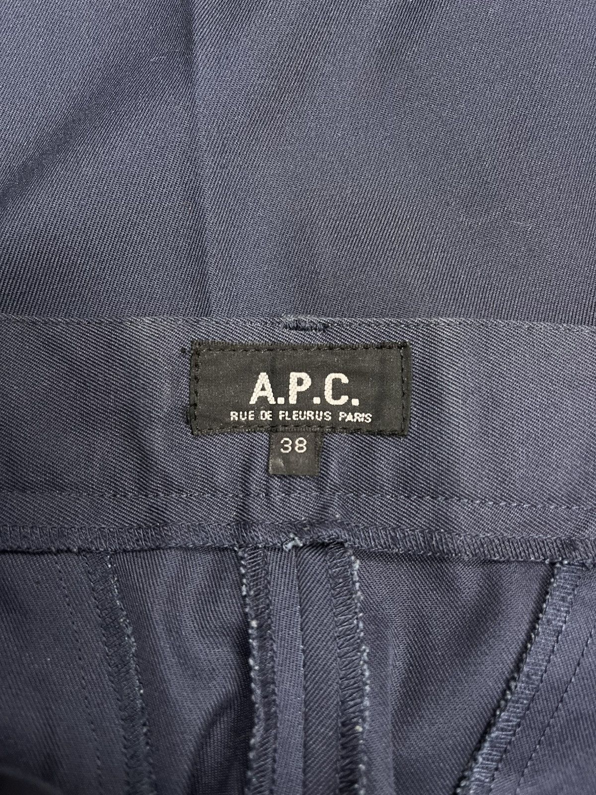 A.P.C. A.P.C Trousher Pants Navy Size US 30 / EU 46 - 7 Thumbnail