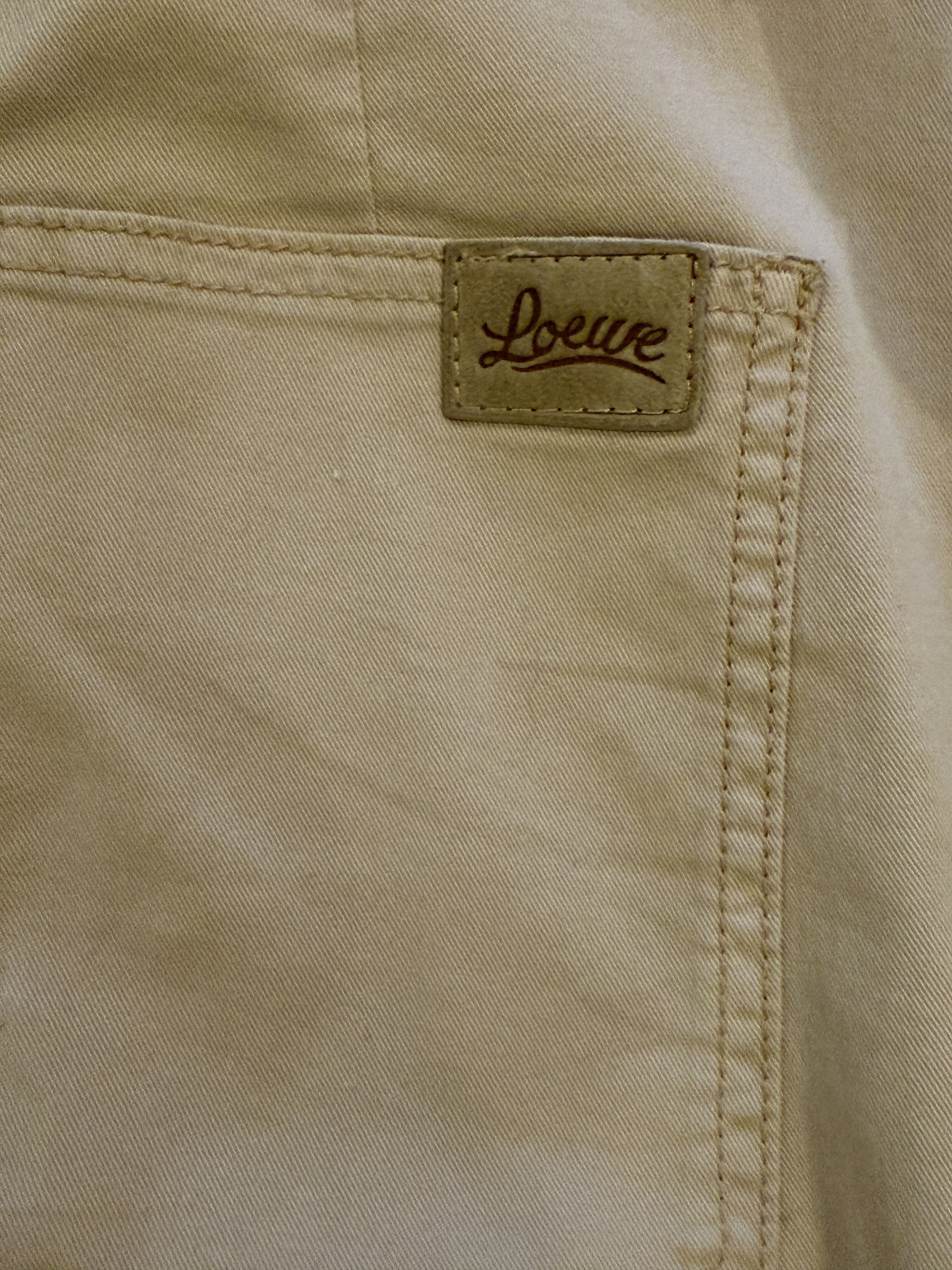 Loewe Cotton Khaki Pant Size US 30 / EU 46 - 5 Thumbnail