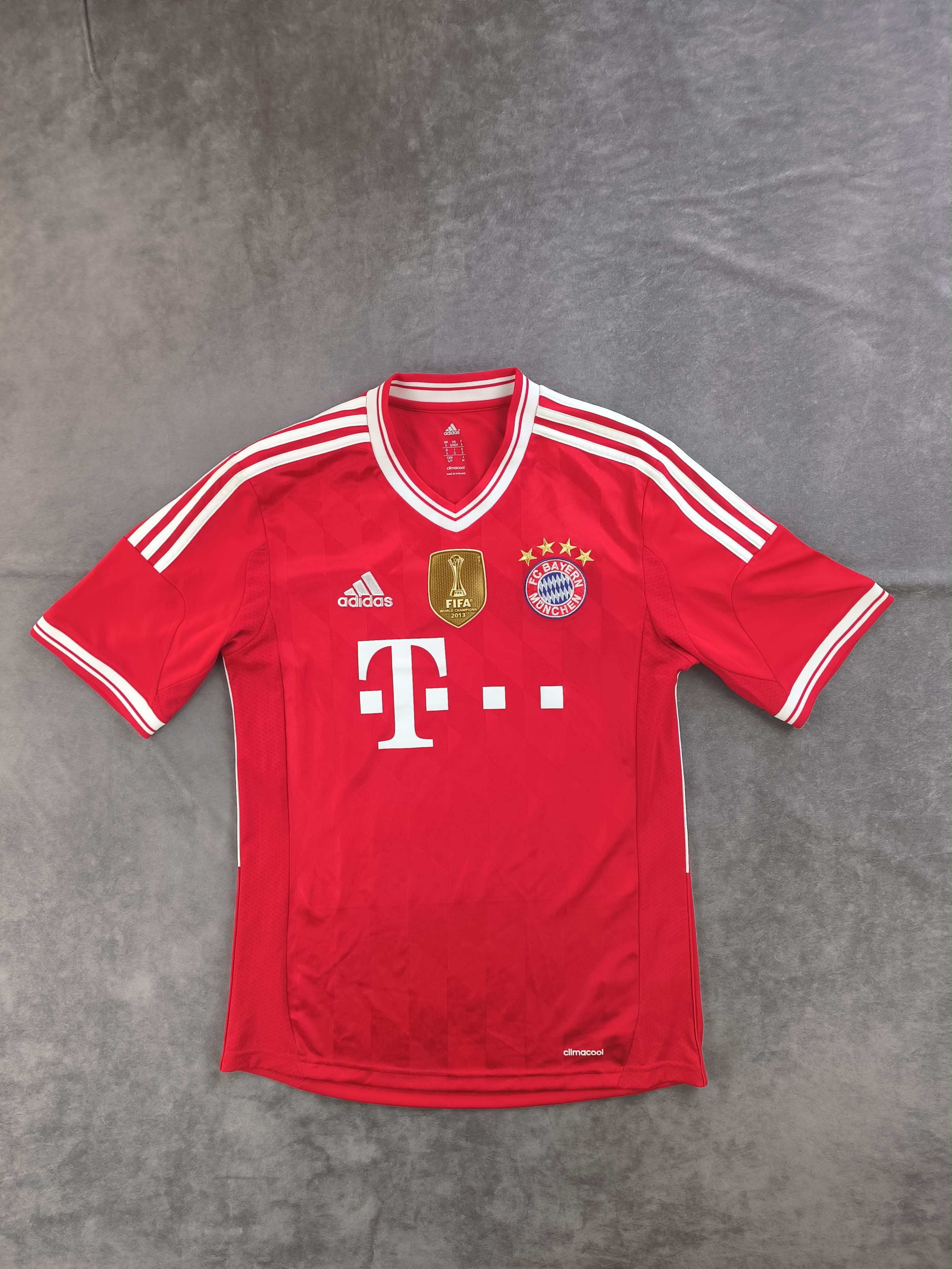 Adidas Bayern Munich 2013-14 home Javi Martinez football jersey S Size US S / EU 44-46 / 1 - 2 Thumbnail