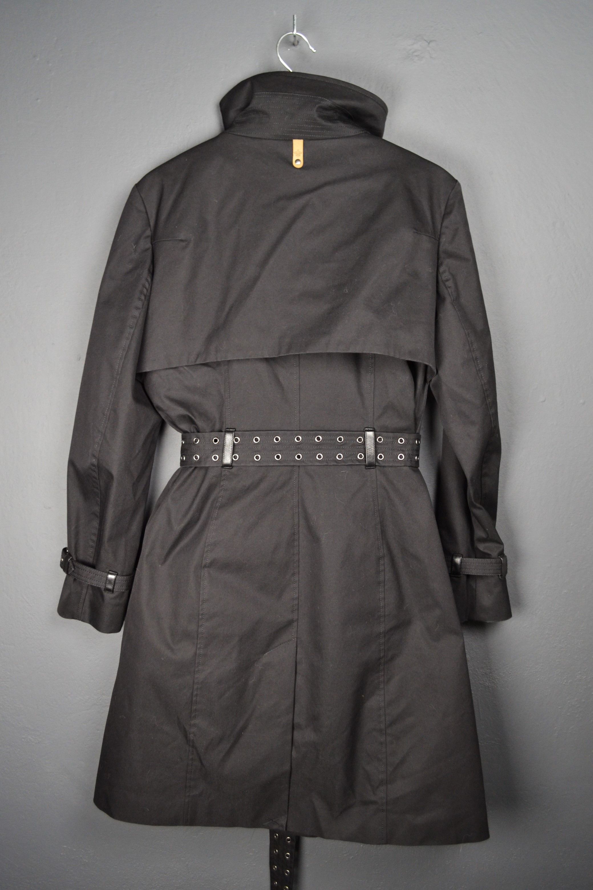 Mackage Mackage Down Insulated Black Trench Coat Women's L Belted Size L / US 10 / IT 46 - 9 Thumbnail