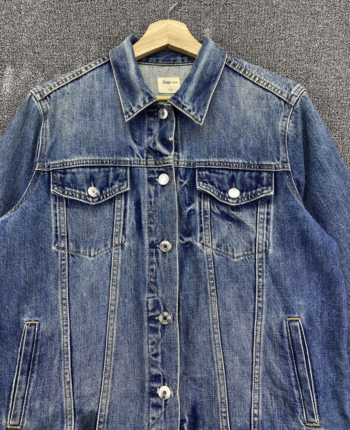 Gap Vintage GAP 1969 Truckers Denim Jeans Size L / US 10 / IT 46 - 5 Thumbnail