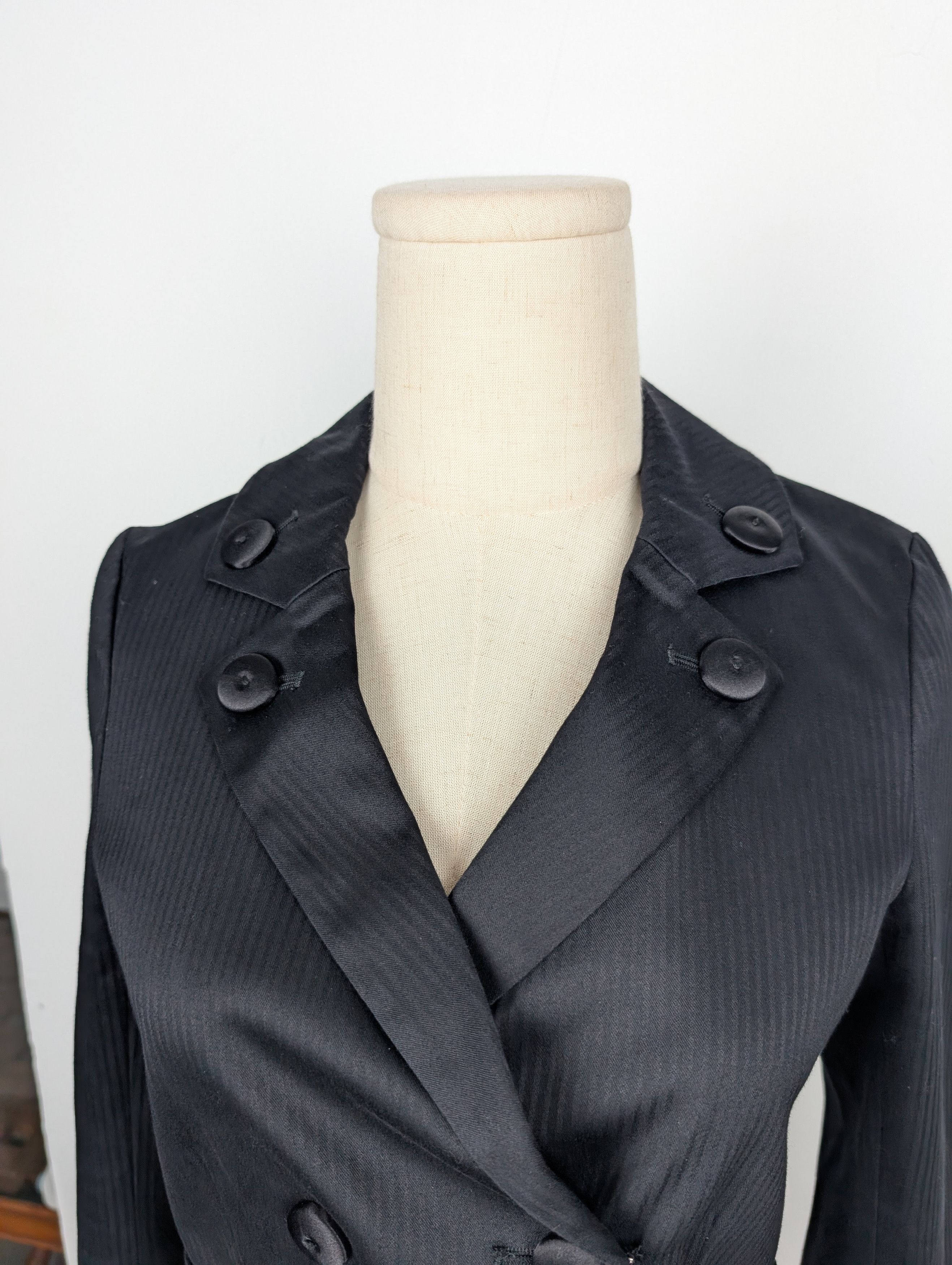 Marc by Marc Jacobs Marc Jacobs Black Double Breasted Blazer Size XS / US 0-2 / IT 36-38 - 4 Thumbnail