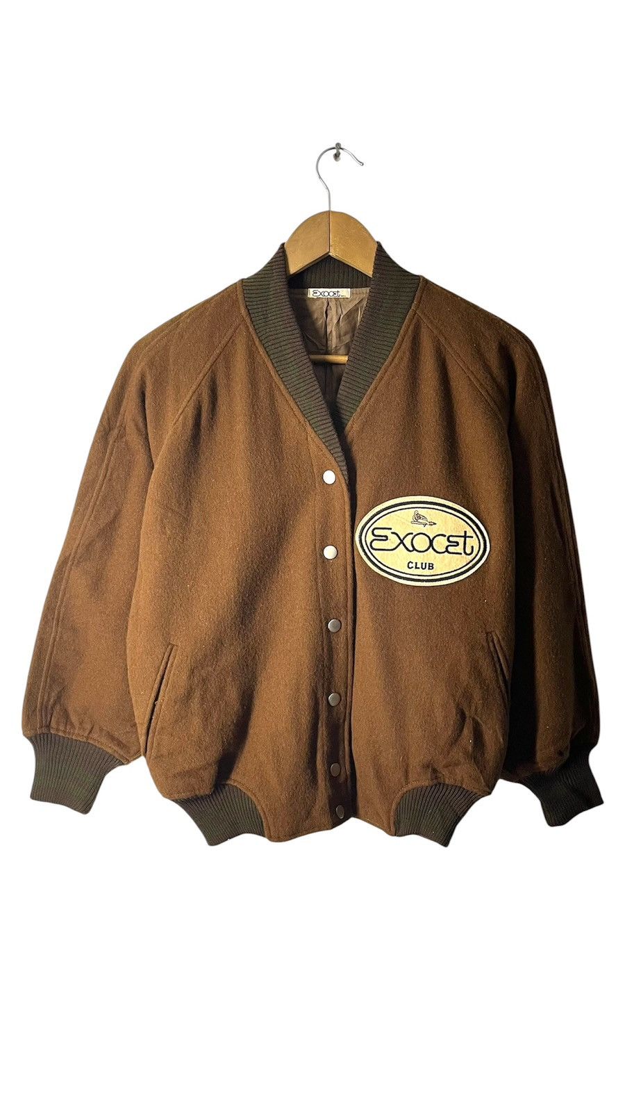 Longchamp EXOCET CLUB PRODUCE BY LONGCHAMP WOOL VARSITY JACKET Size US M / EU 48-50 / 2 - 1 Thumbnail