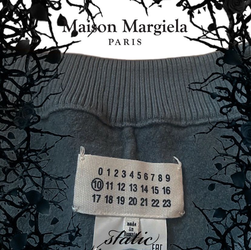 Maison Margiela Maison Margiela 10 Blue Brushed Wool Shorts. Size US 32 / EU 48 - 3 Thumbnail