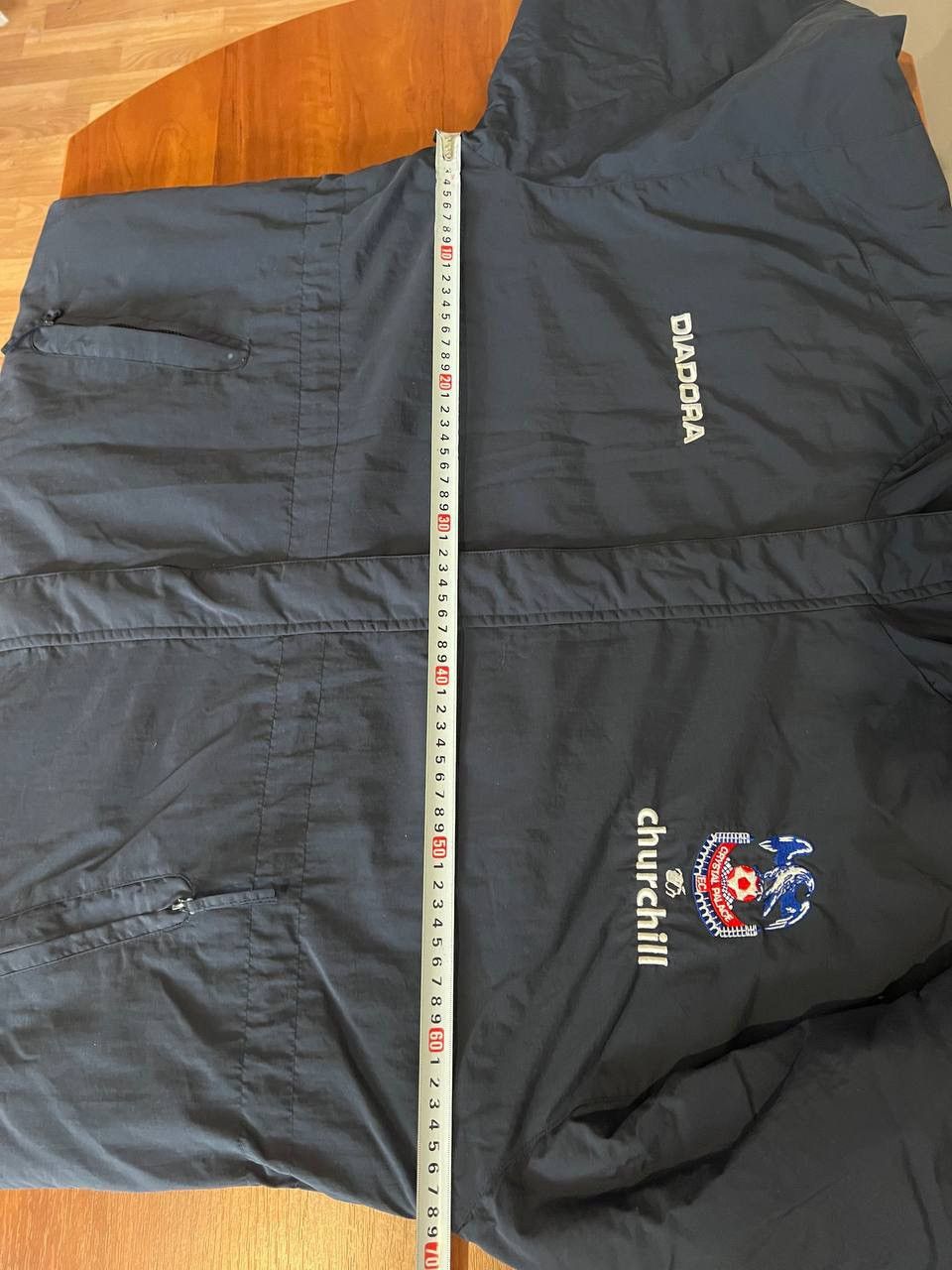 Diadora 2004/05 CRYSTAL PALACE FC TRAINING SOCCER FOOTBALL JACKET L Size US L / EU 52-54 / 3 - 20 Thumbnail