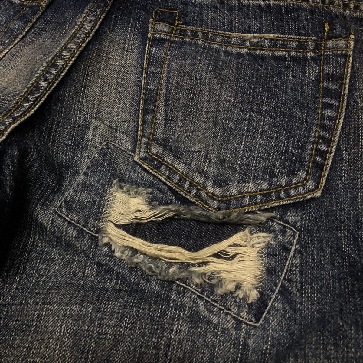 Japanese Brand × Vintage Back Number Jeans Size 27" / US 4 / IT 40 - 8 Thumbnail
