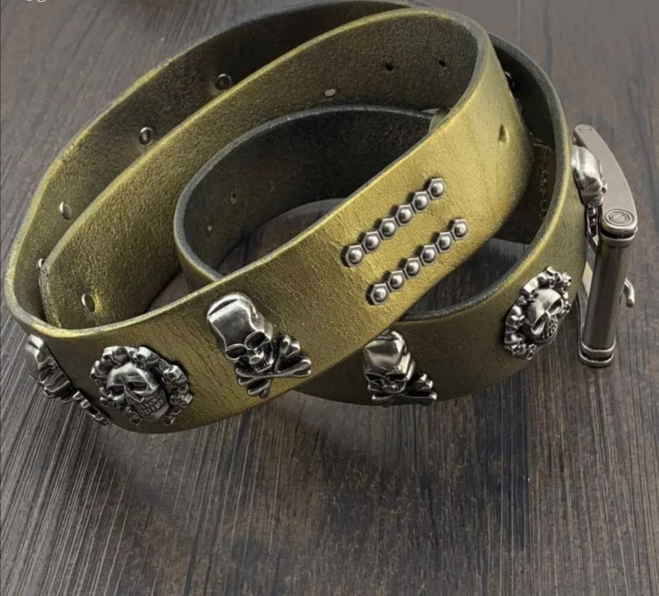 Japanese Brand Punk rock studded belt Size ONE SIZE - 5 Thumbnail