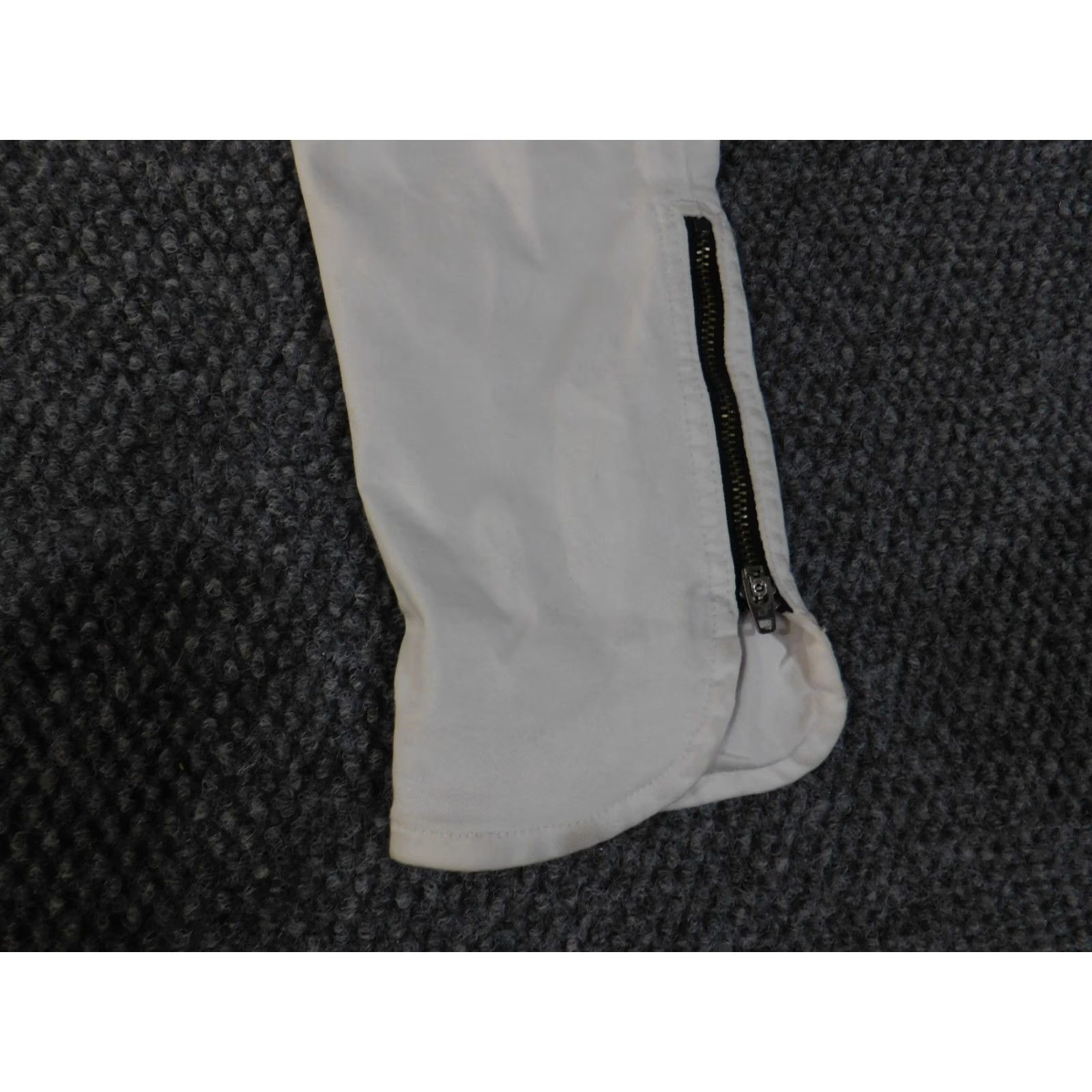 Rag & Bone Rag and Bone Jeans Womens 26 White Skinny Stretch Zip Ankle Pants Size 26" / US 2 / IT 38 - 3 Thumbnail