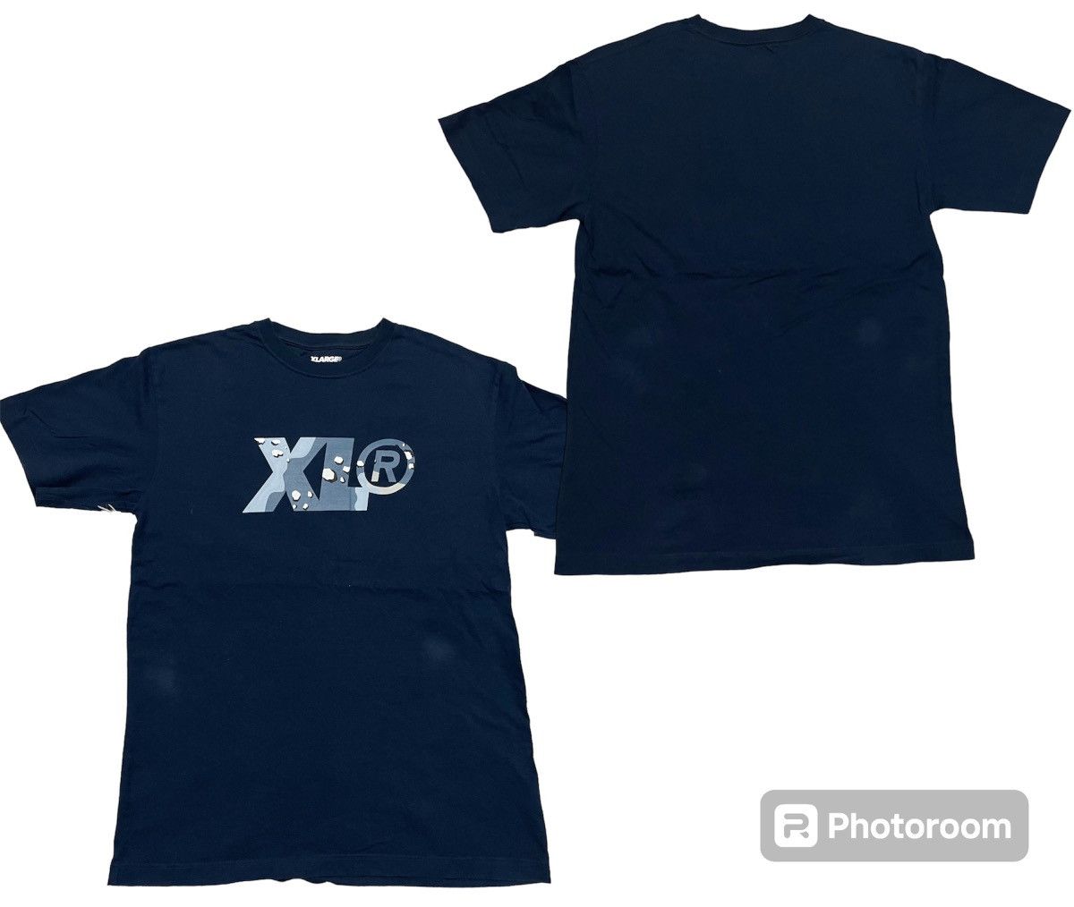 Japanese Brand XLARGE DUCK CAMO SPELL OUT TEES Size US L / EU 52-54 / 3 - 1 Thumbnail