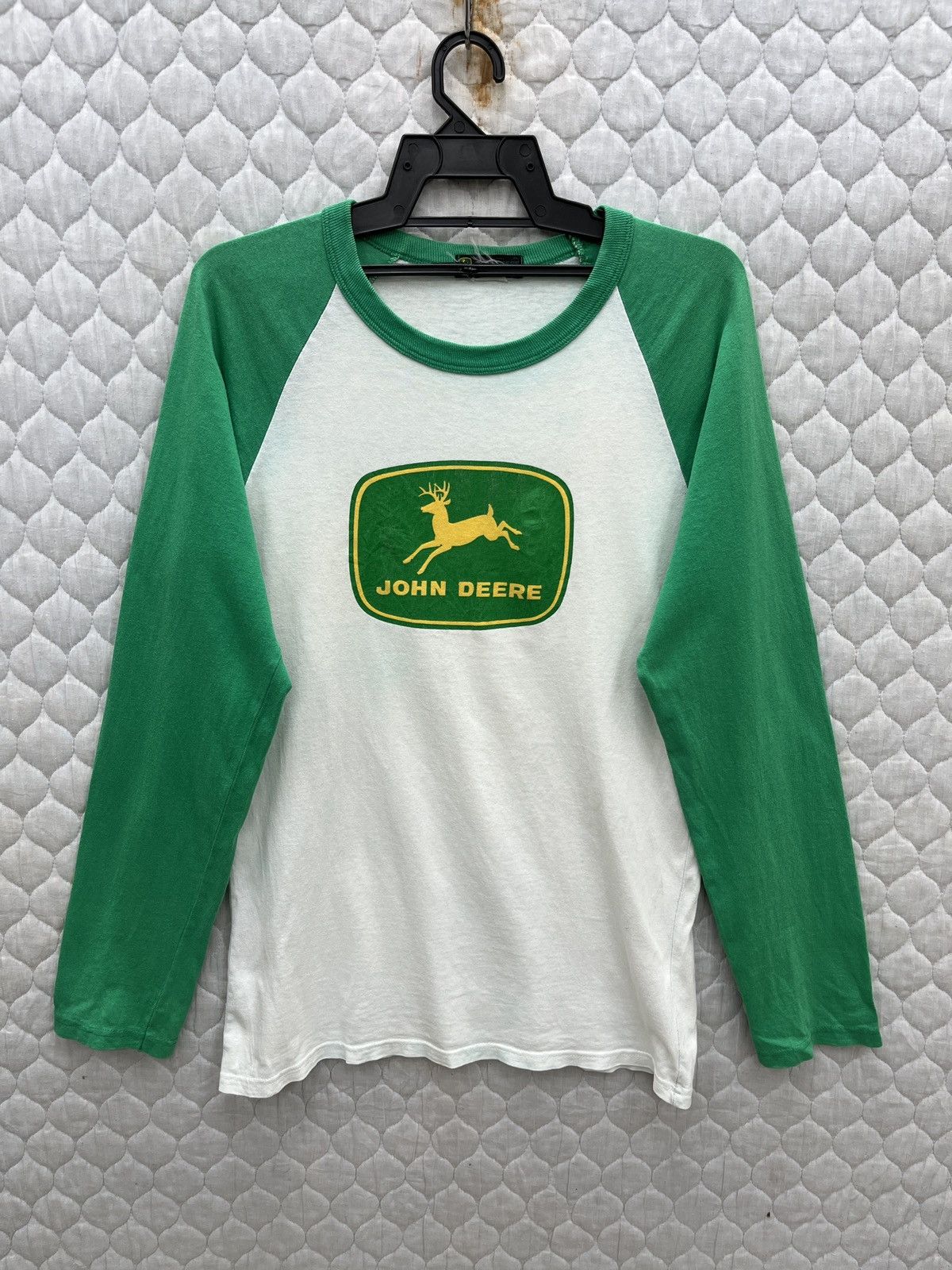 image of Steals VTG John Deere Tees in Green/White, Men's (Size Small)