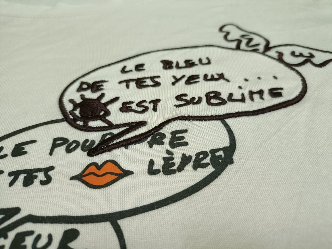 Jean Charles De Castelbajac Vintage Castelbajac Sport Emboidered Tee Size US XL / EU 56 / 4 - 5 Thumbnail