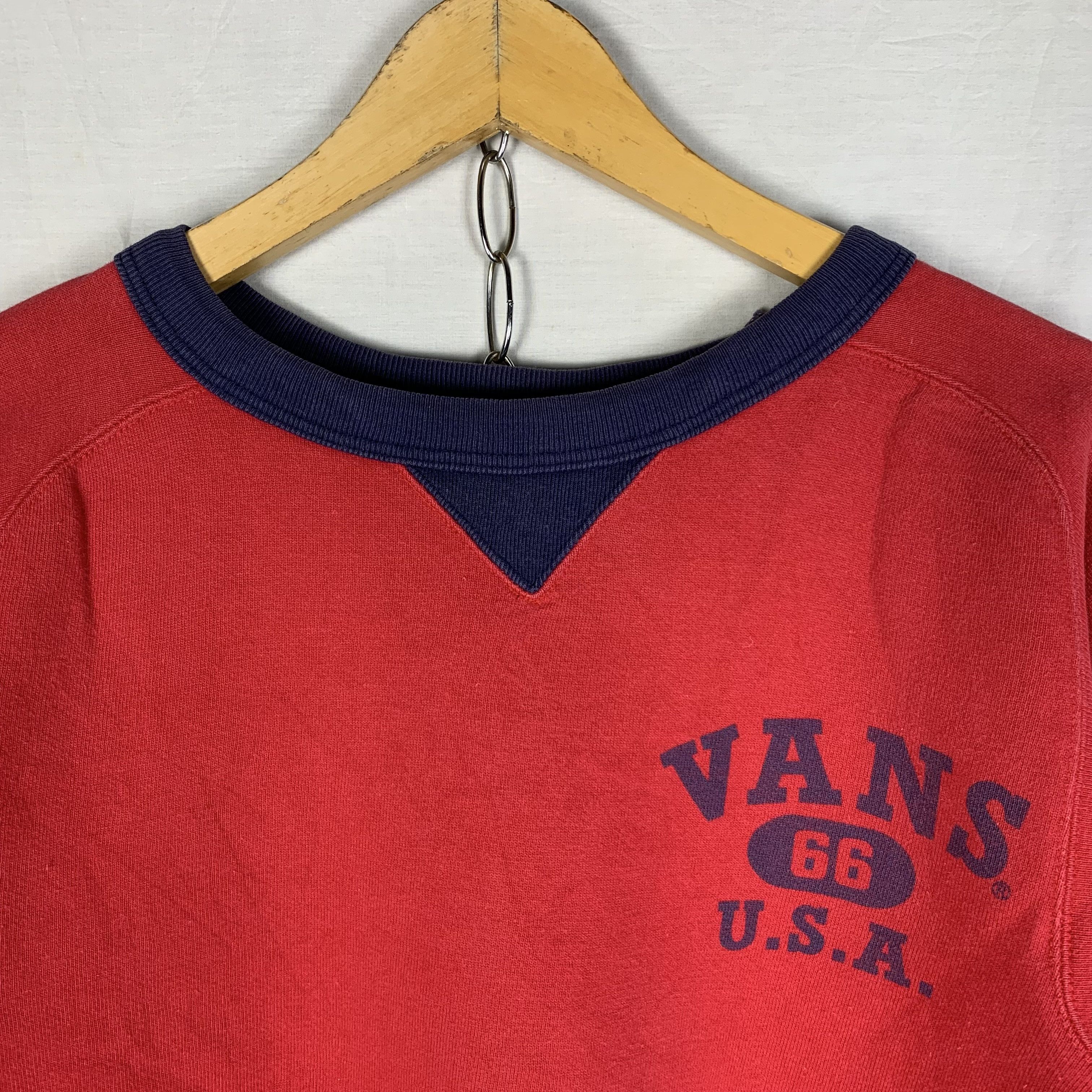 Vans Vintage Vans USA Sweatshirt Loopwheeled Size US M / EU 48-50 / 2 - 3 Thumbnail