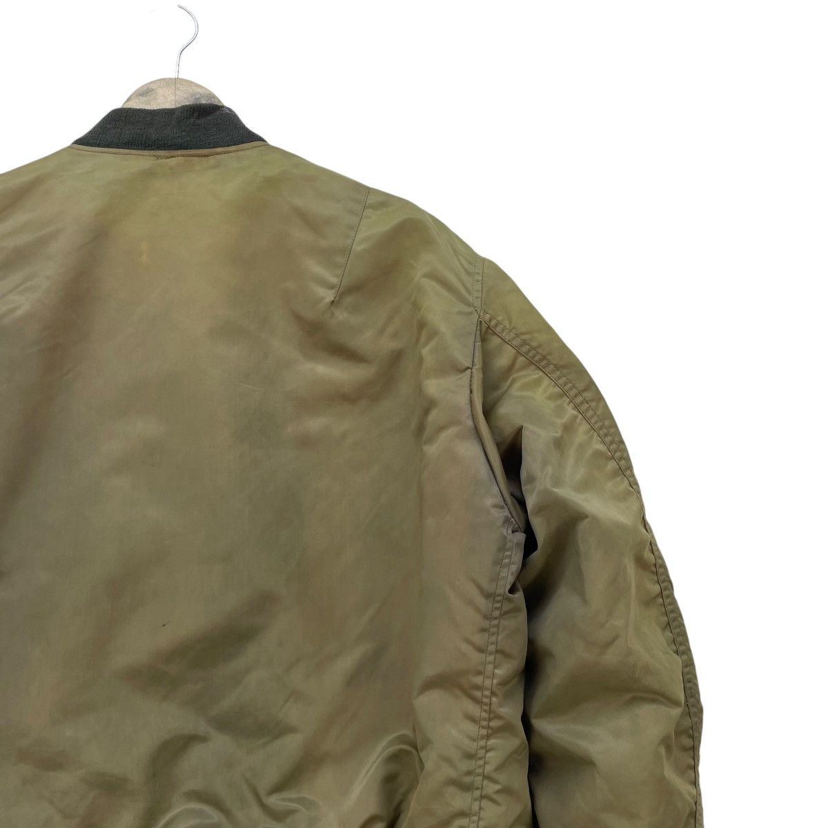 Buzz Rickson's 💥Vintage Distressed Bomber Ma 1 Mfg By JM Watkins Design Size US M / EU 48-50 / 2 - 9 Thumbnail