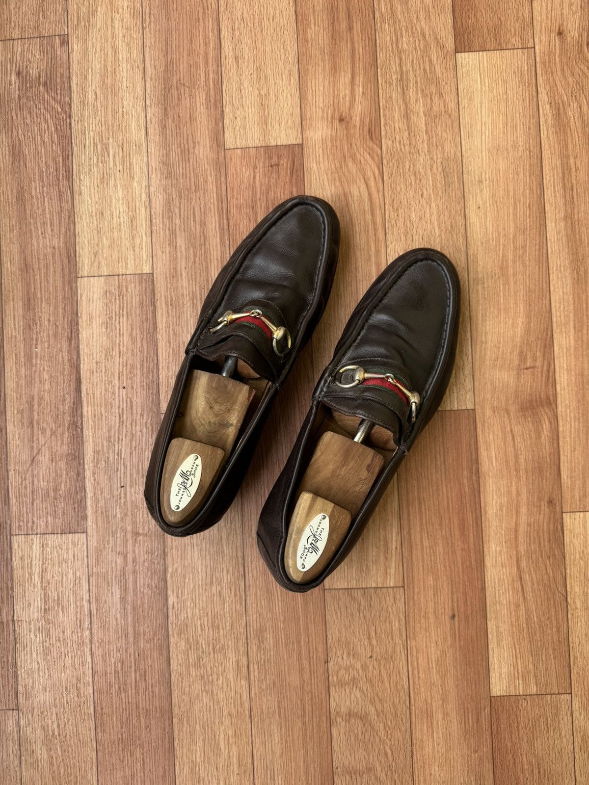 Gucci Gucci vintage horsebit leather shoes Size US 11.5 / EU 44-45 - 4 Thumbnail