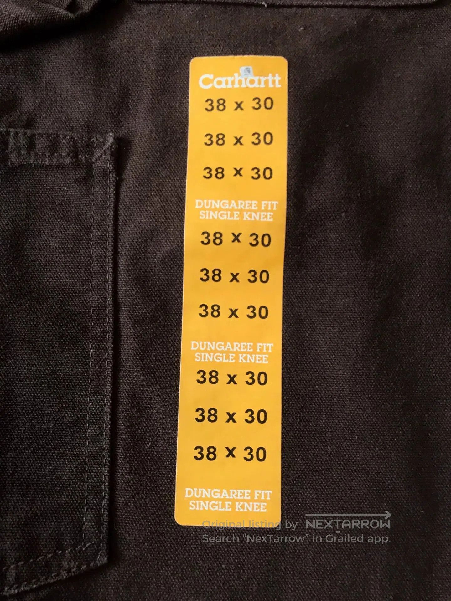 Carhartt Carhartt B11 Washed Canvas Work Pants. Size US 38 / EU 54 - 7 Thumbnail