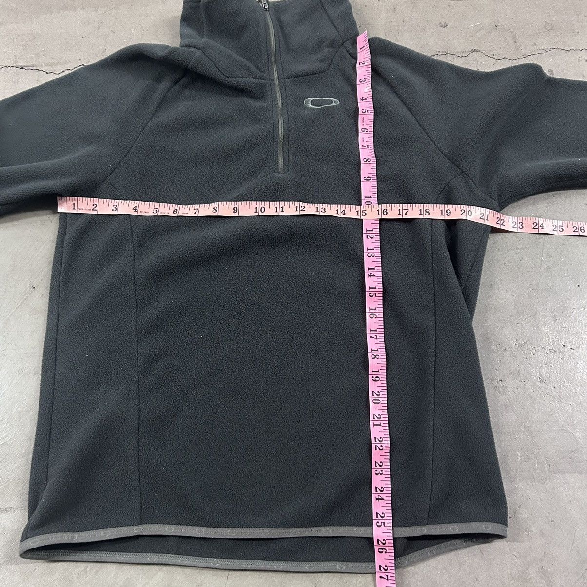 Oakley × Vintage Y2K Oakley black fleece zip up Size US L / EU 52-54 / 3 - 6 Thumbnail