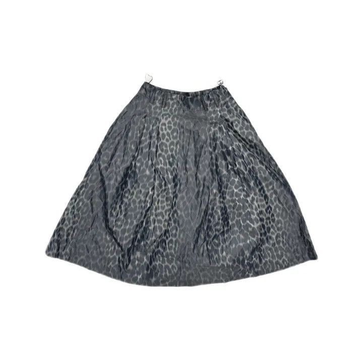 Dior Dior FW22 Mizza Leopard Print A-Line Skirt 0079-2507 Size 35" - 2 Thumbnail