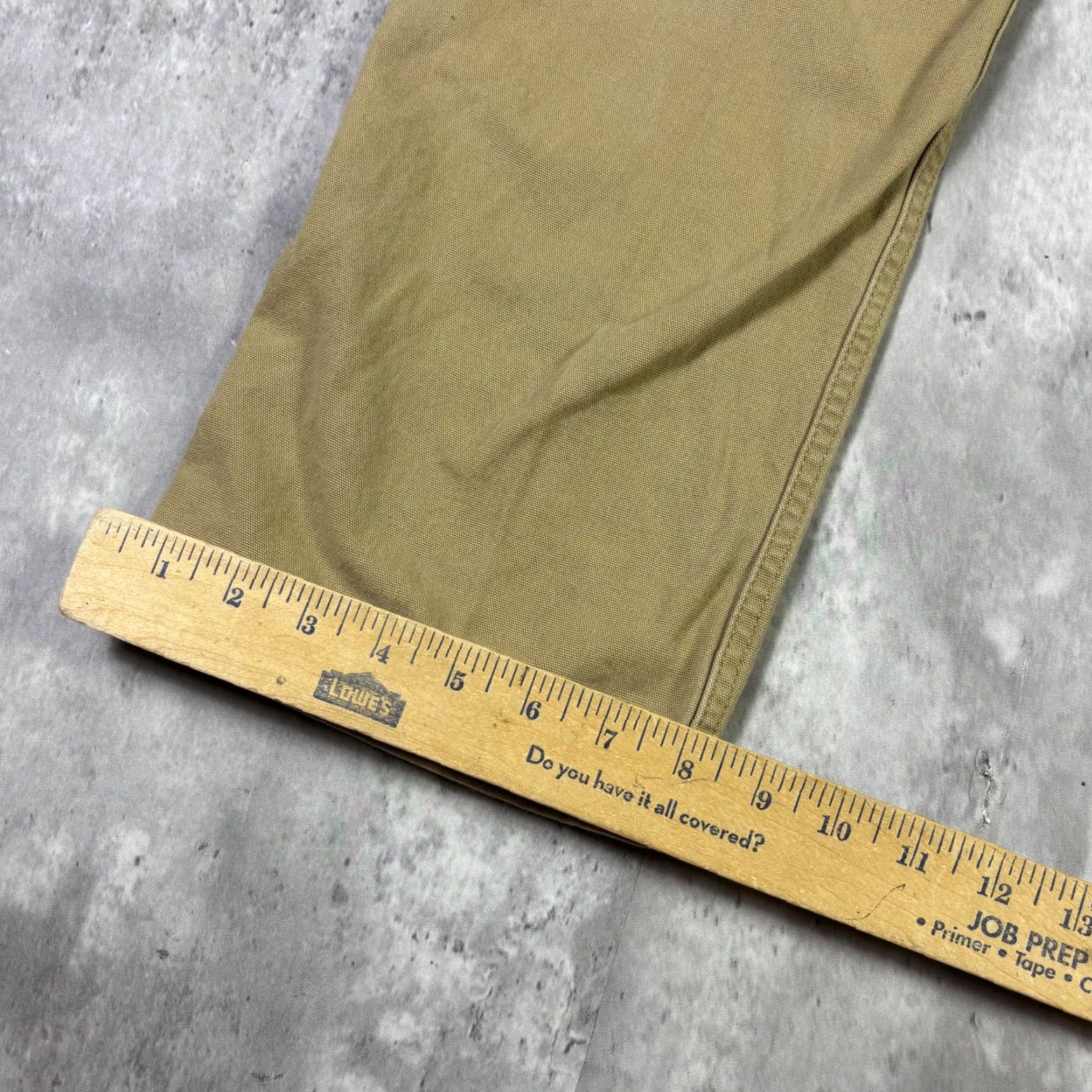 Carhartt Carhartt Relaxed Fit Work Pants Khaki Mens 32x29 Carpenter Utility Workwear Canvas Beige Mens Size US 32 / EU 48 - 5 Thumbnail