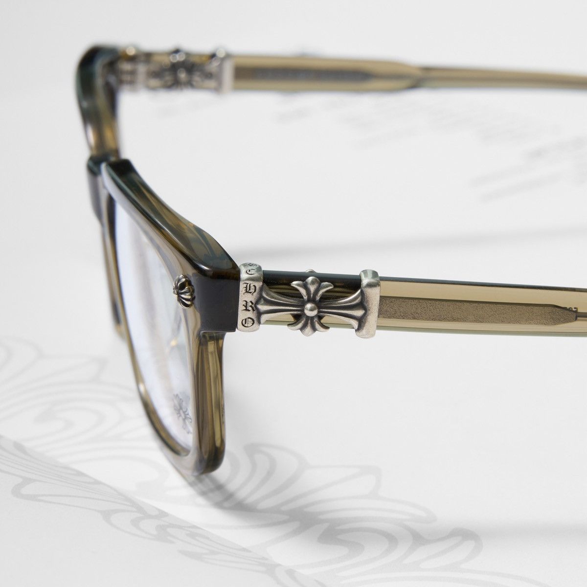 Chrome Hearts CHROME HEARTS COX UCKER ARMY GLASSES Size ONE SIZE - 2 Thumbnail