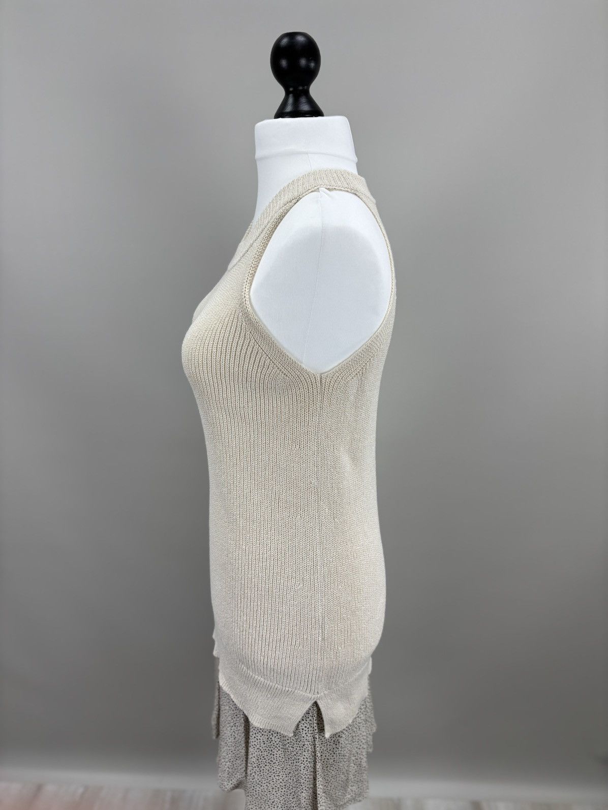Allsaints × Designer Womens dress AllSaints Size XS/S Color Beige Size S / US 4 / IT 40 - 4 Thumbnail