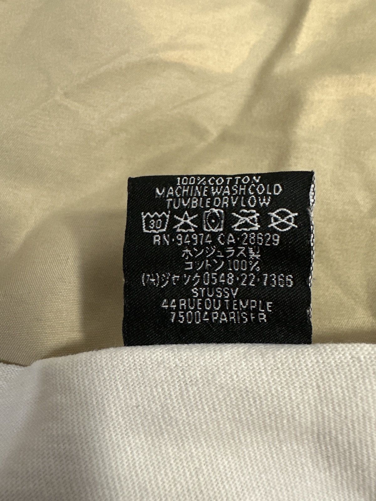 Martine Rose × Stussy Stussy x Martine Rose Stand Firm Expect Perfection tee Size US M / EU 48-50 / 2 - 4 Thumbnail