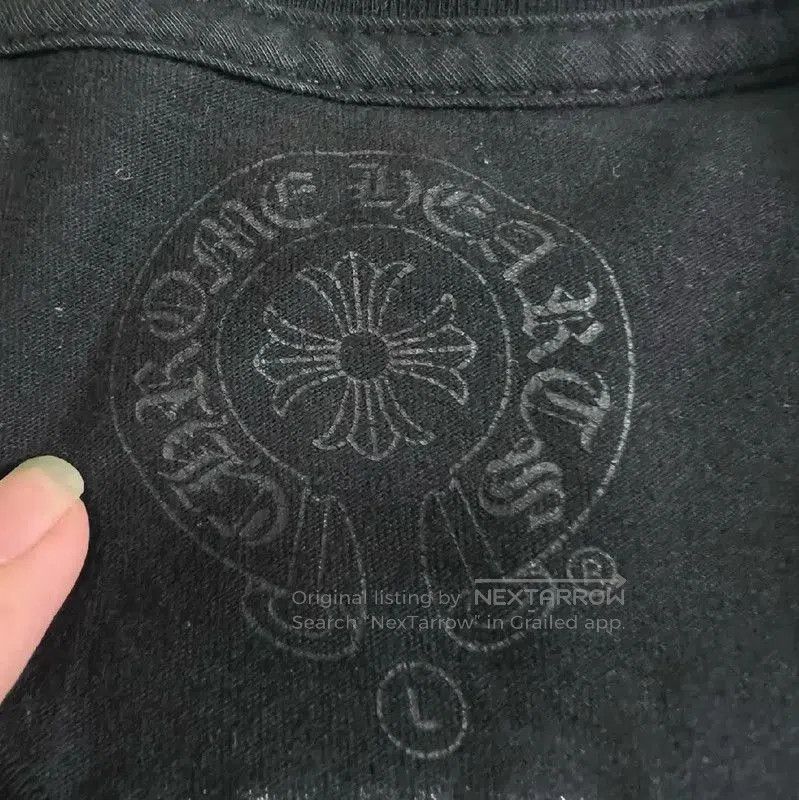 Chrome Hearts Chrome Hearts Black Long Sleeve Hoodie Size L . Size US L / EU 52-54 / 3 - 3 Thumbnail