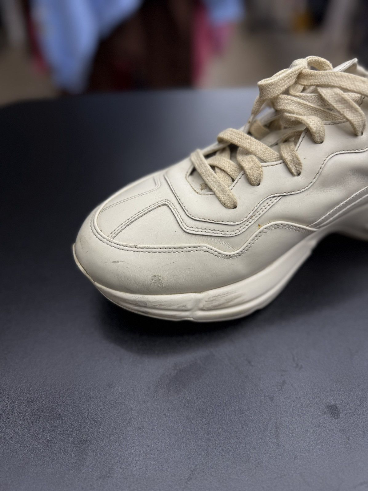 Gucci Gucci Rhyton Sneakers Size 11.5G/12US Size US 12 / EU 45 - 13 Thumbnail