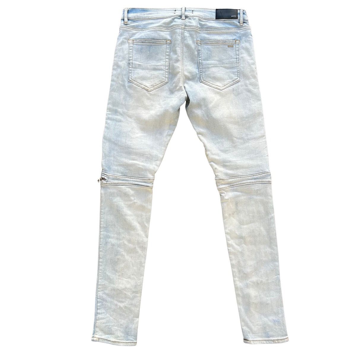 Amiri Amiri MX2 Zipper Distressed Jeans Size 32 Size US 32 / EU 48 - 8 Thumbnail