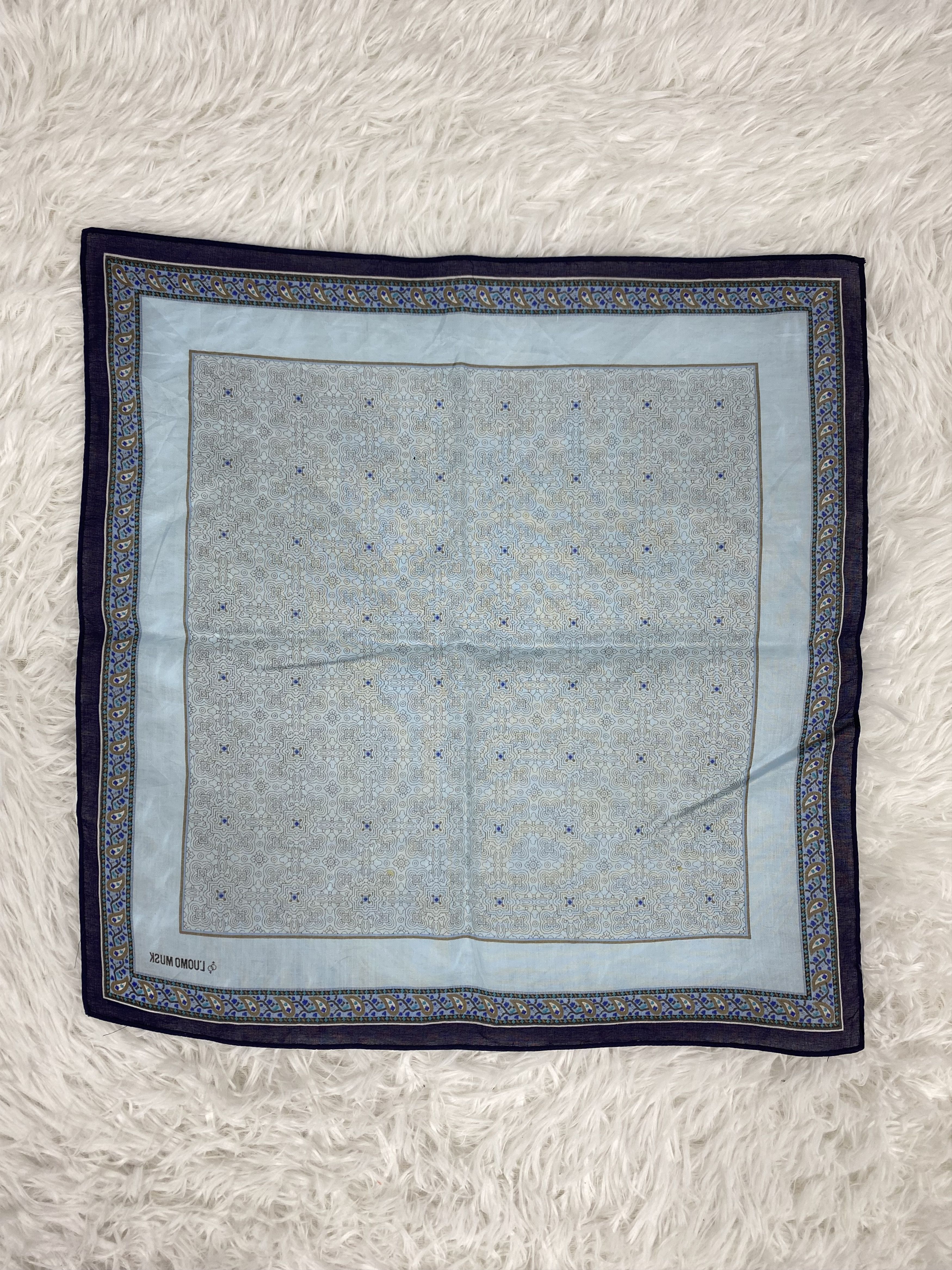 Vintage Vintage L'oumo Musk Handkerchief Neckerchief PH0868 Size ONE SIZE - 4 Thumbnail