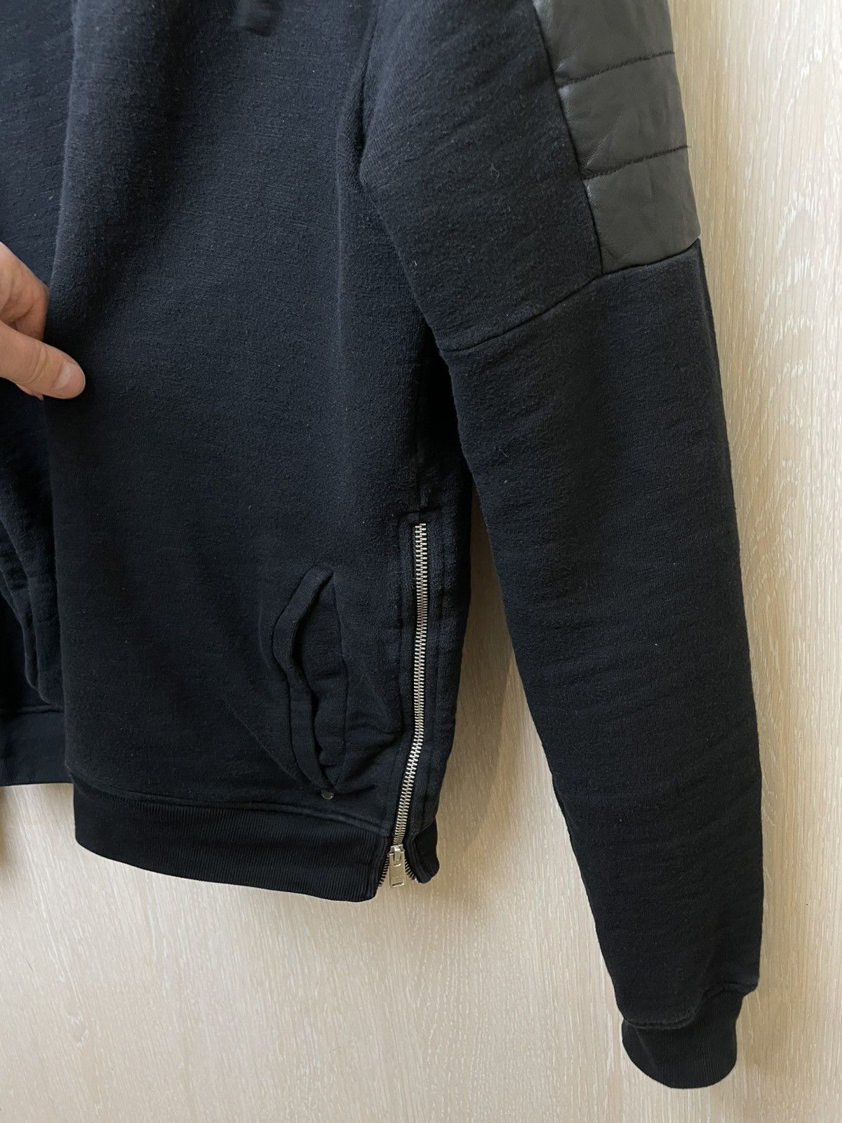 Allsaints AllSaints Black Zip Hoodie Medium Size US M / EU 48-50 / 2 - 7 Thumbnail